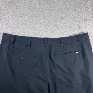 Under Armour Shorts Men 42‎ Golf Tech Black Zipper Pocket Casual Outdoor Preppy